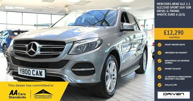 Mercedes-Benz GLE Class 2.1 Gle250d Sport Suv G-tronic 4Matic E Silver