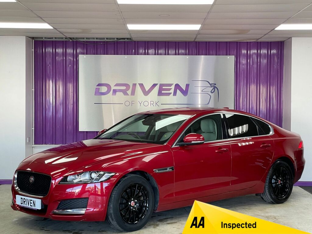 Jaguar XF Diesel Red