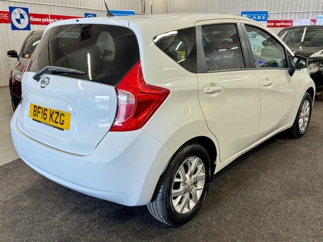 Nissan Note 1.2 Acenta Hatchback Euro 6 S S White #4