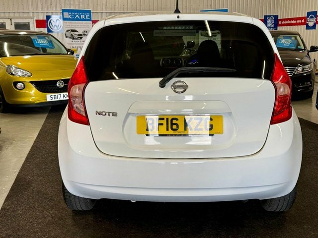 Nissan Note 1.2 Acenta Hatchback Euro 6 S S White #5