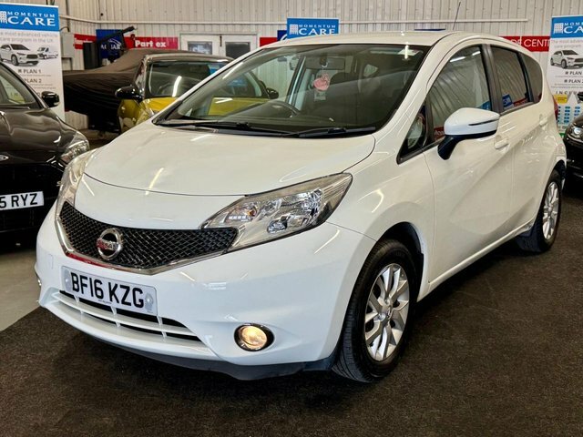 Nissan Note 1.2 Acenta Hatchback Euro 6 S S White