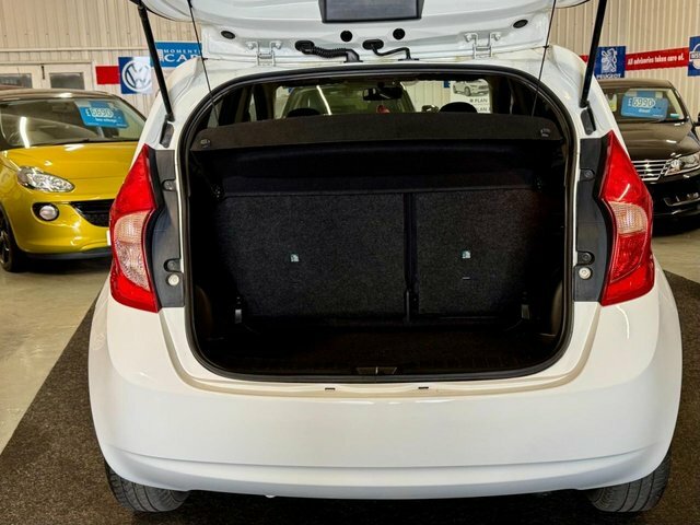 Nissan Note 1.2 Acenta Hatchback Euro 6 S S White #6