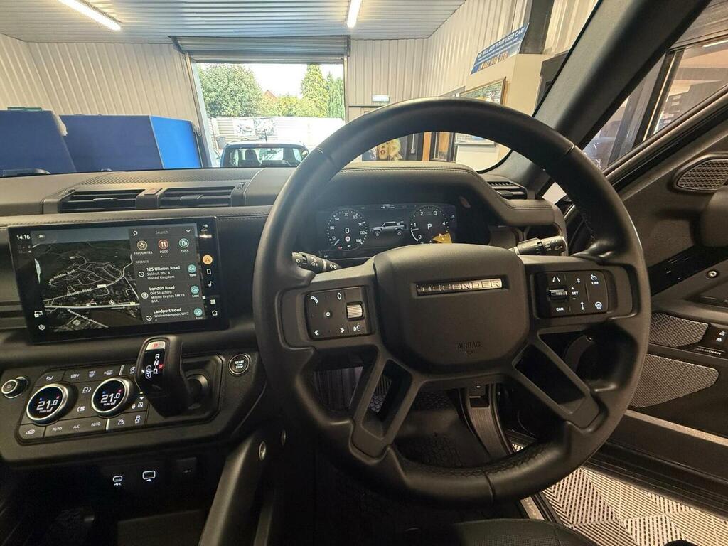 Land Rover Defender 110 Suv 3.0 D300 Mhev X-dynamic Hse Hard Top Suv LS73EOH Black #6