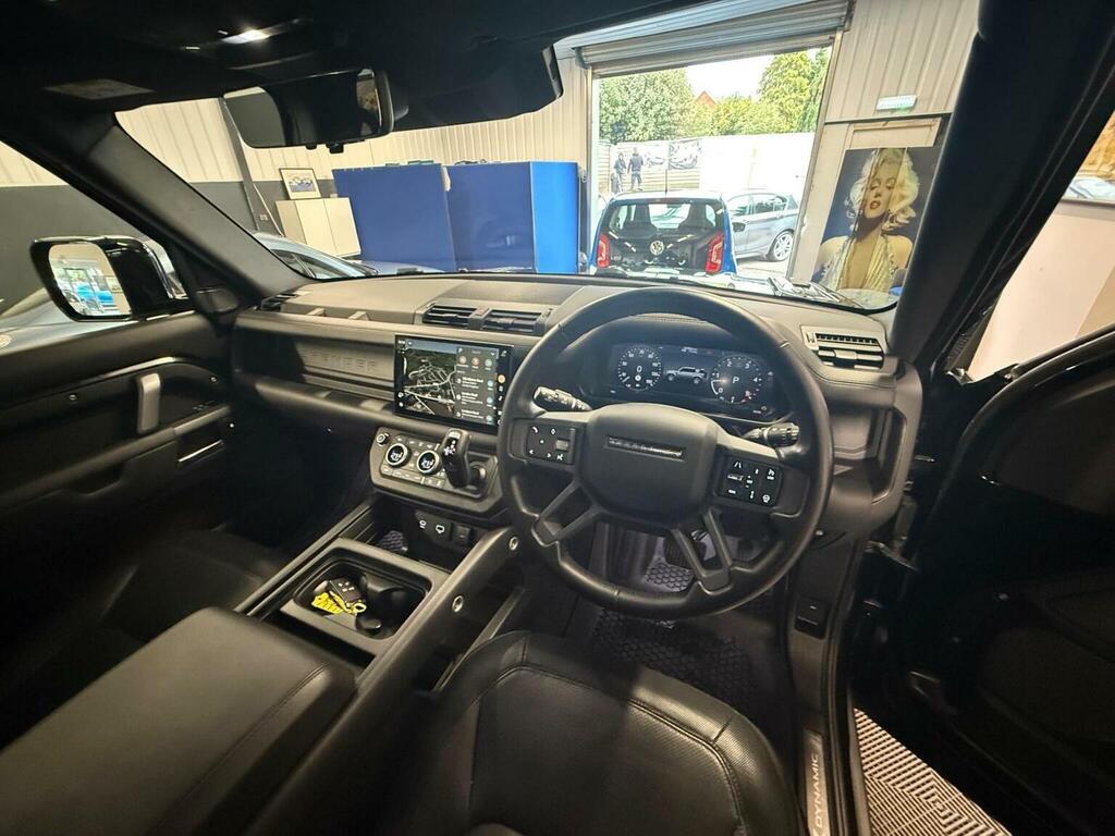 Land Rover Defender 110 Suv 3.0 D300 Mhev X-dynamic Hse Hard Top Suv LS73EOH Black #4