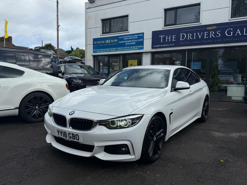BMW 4 Series Gran Coupe Hatchback 3.0 430D M Sport Euro 6 Ss White