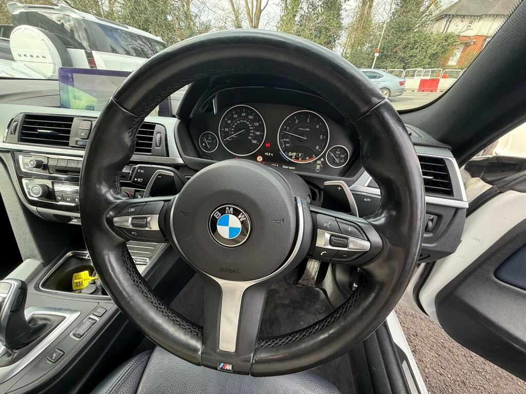 BMW 4 Series Gran Coupe Hatchback 3.0 430D M Sport Euro 6 Ss White #6