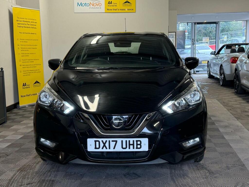 Nissan Micra Hatchback 1.0 Acenta Euro 6 201717 DX17UHB Black #3