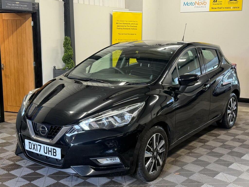 Nissan Micra Hatchback 1.0 Acenta Euro 6 201717 DX17UHB Black #5