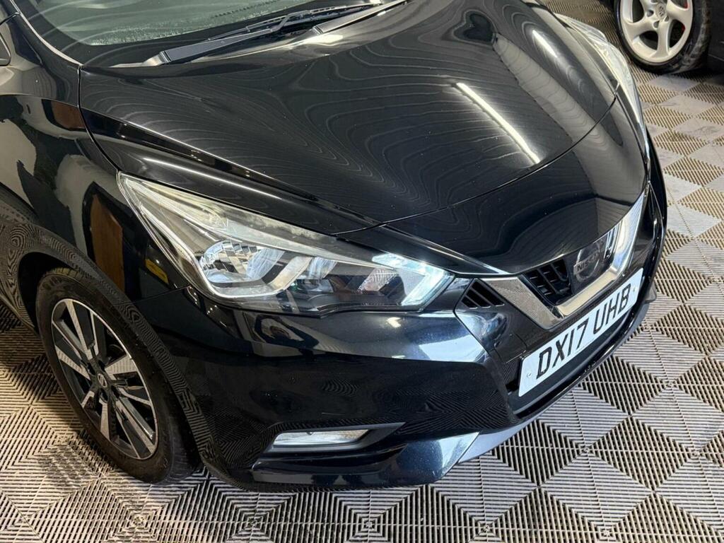 Nissan Micra Hatchback 1.0 Acenta Euro 6 201717 DX17UHB Black #6