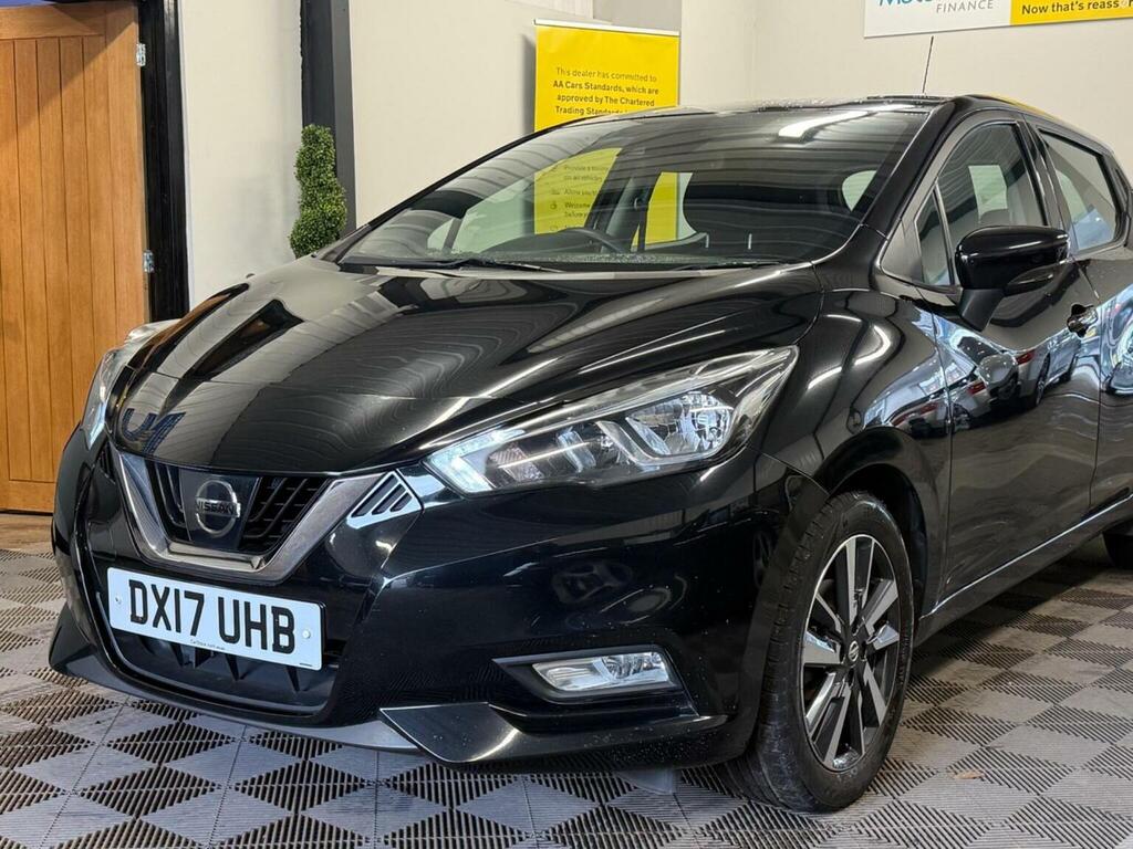 Nissan Micra Hatchback 1.0 Acenta Euro 6 201717 DX17UHB Black #4