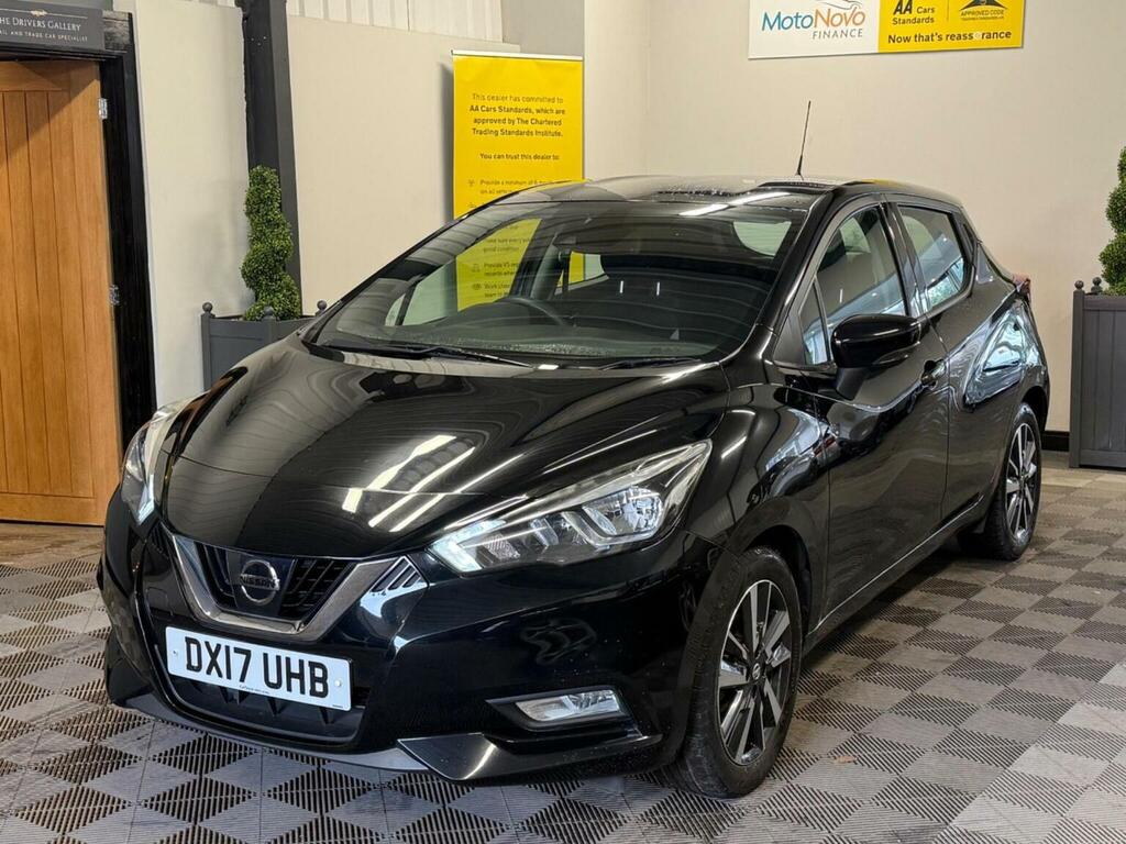 Nissan Micra Hatchback 1.0 Acenta Euro 6 201717 DX17UHB Black #2