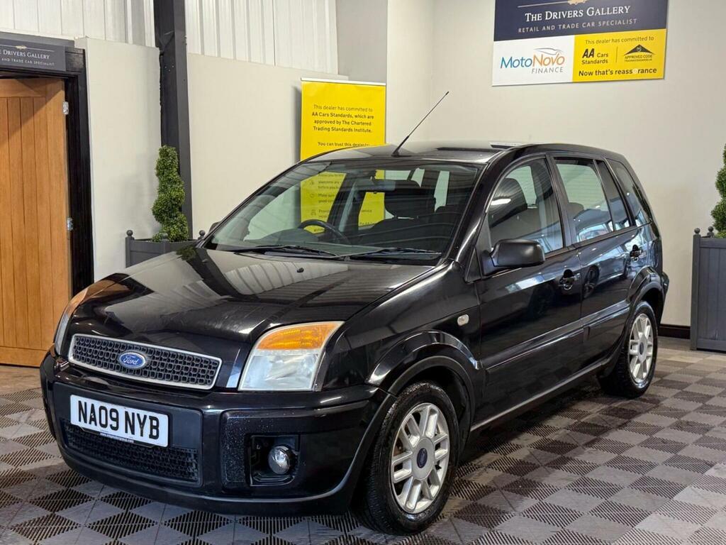 Ford Fusion Hatchback 1.6 Tdci Zetec Climate 200909 Black #3