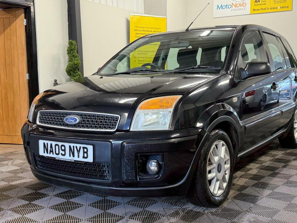 Ford Fusion Hatchback 1.6 Tdci Zetec Climate 200909 Black #4