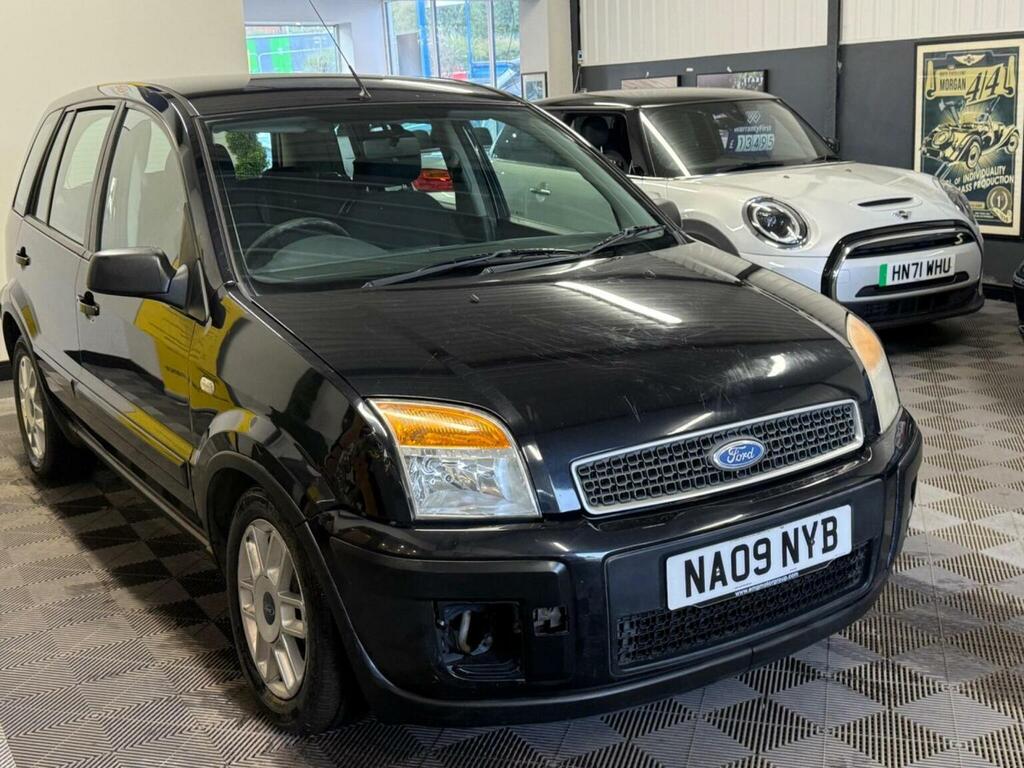 Ford Fusion Hatchback 1.6 Tdci Zetec Climate 200909 Black #6