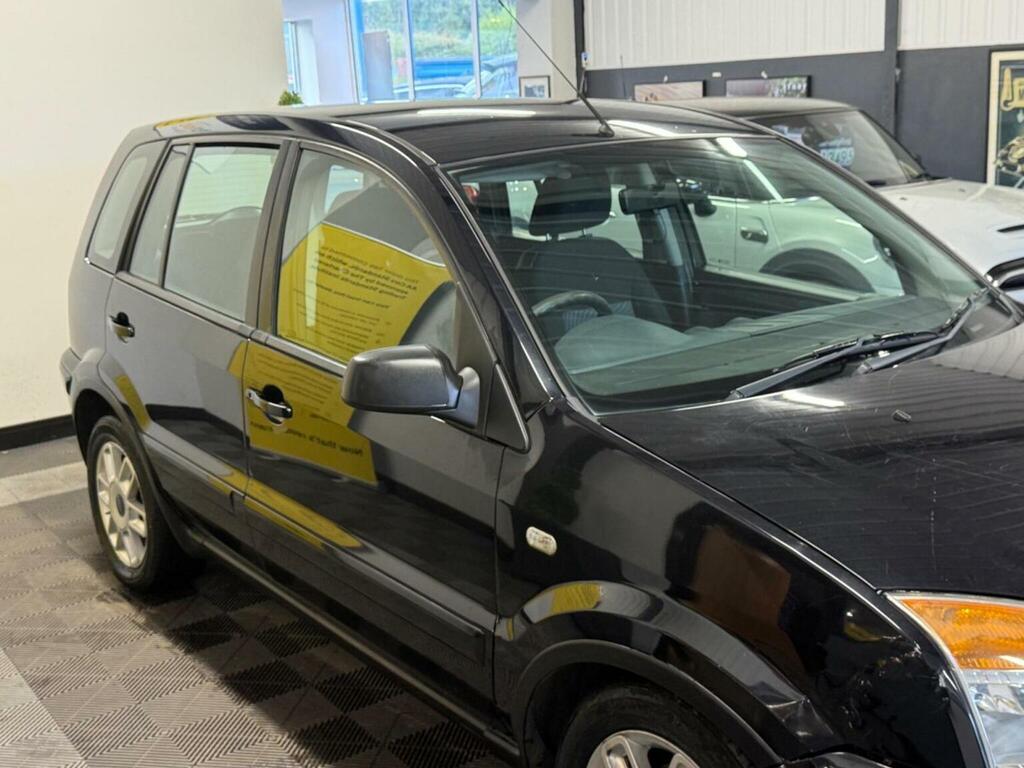 Ford Fusion Hatchback 1.6 Tdci Zetec Climate 200909 Black #5