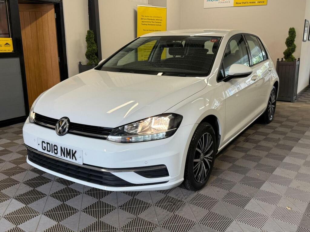 Volkswagen Golf Hatchback 1.4 Tsi Se Dsg Euro 6 Ss 201818 GD18NMK White #6