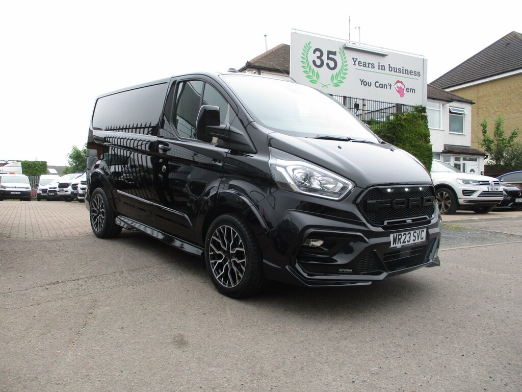 Ford Transit Custom 2.0 340 Ecoblue Limited Panel Van Black