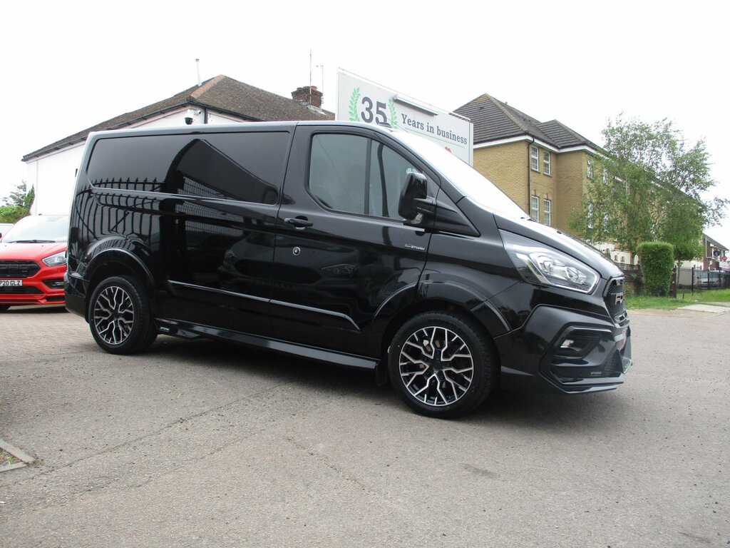Ford Transit Custom 2.0 340 Ecoblue Limited Panel Van WR23SVC Black #4