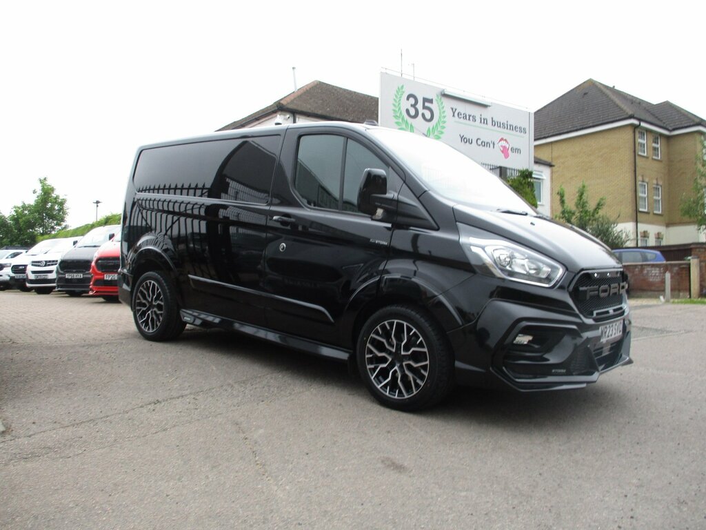 Ford Transit Custom 2.0 340 Ecoblue Limited Panel Van WR23SVC Black #3