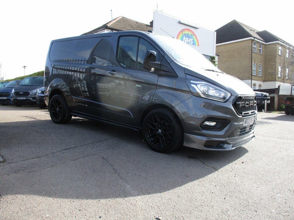 Ford Transit Custom 2.0 Ecoblue 170Ps Low Roof Limited Van WR23RGV Grey #2
