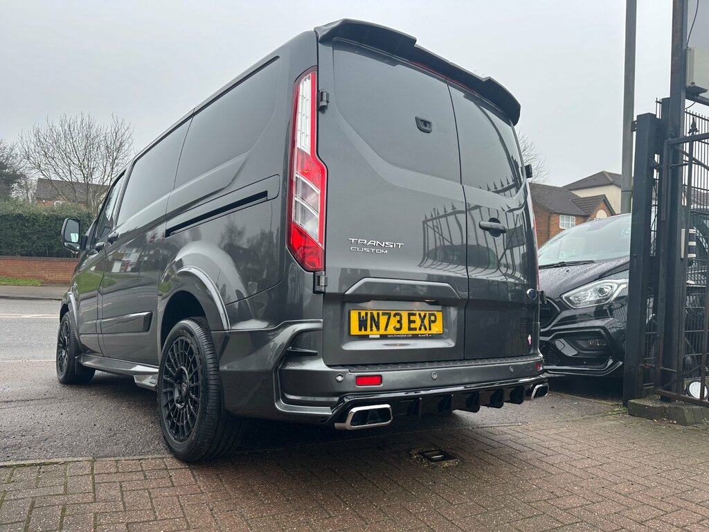 Ford Transit Custom 2.0 320 Ecoblue Limited Panel Van WN73EXP Grey #6