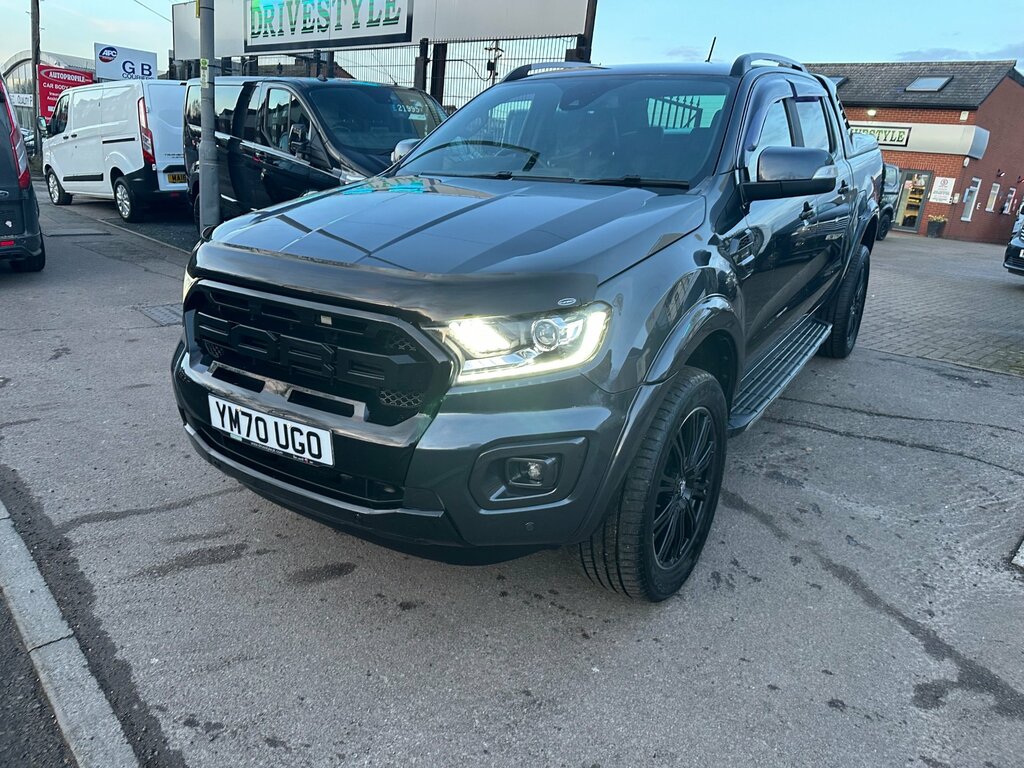 Ford Ranger 2.0 Ecoblue Wildtrak Pickup Double Cab YM70UGO Grey #4
