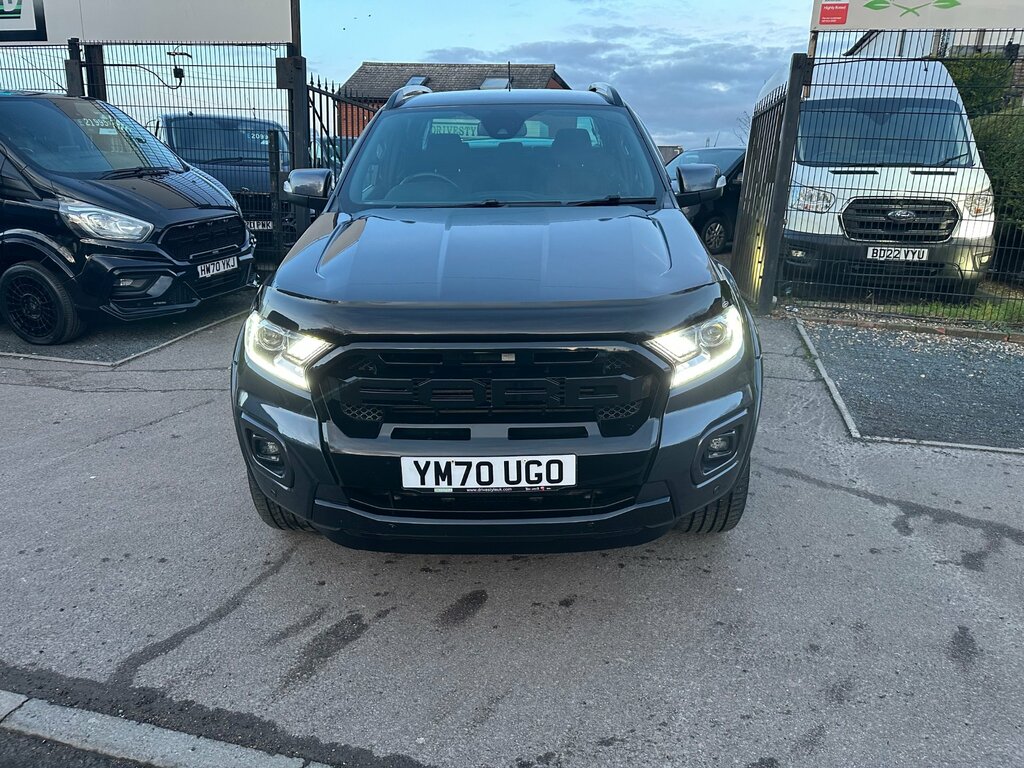 Ford Ranger 2.0 Ecoblue Wildtrak Pickup Double Cab YM70UGO Grey #3