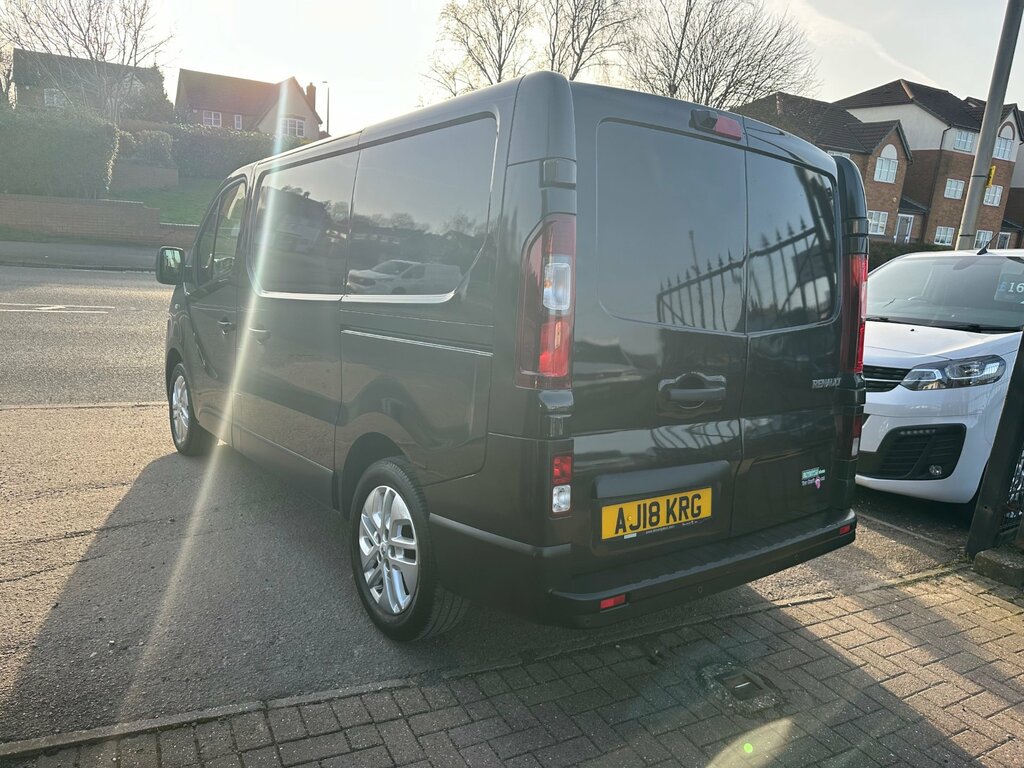 Renault Trafic 1.6 Dci Energy 27 Sport Nav Panel Van M AJ18KRG Black #6
