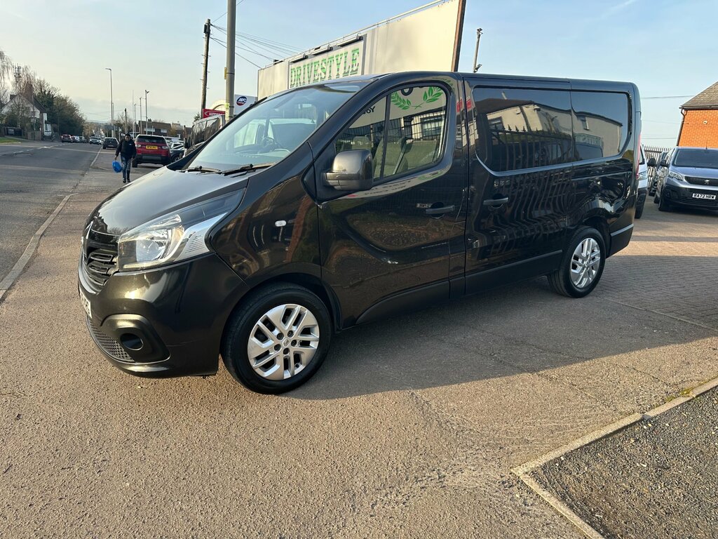 Renault Trafic 1.6 Dci Energy 27 Sport Nav Panel Van M AJ18KRG Black #5