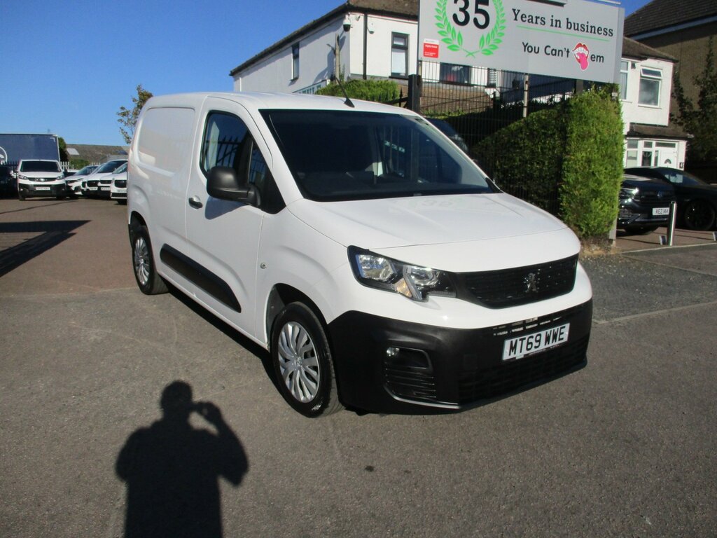 Peugeot Partner 1.5 Bluehdi 1000 Professional Standard Panel Van 5 White