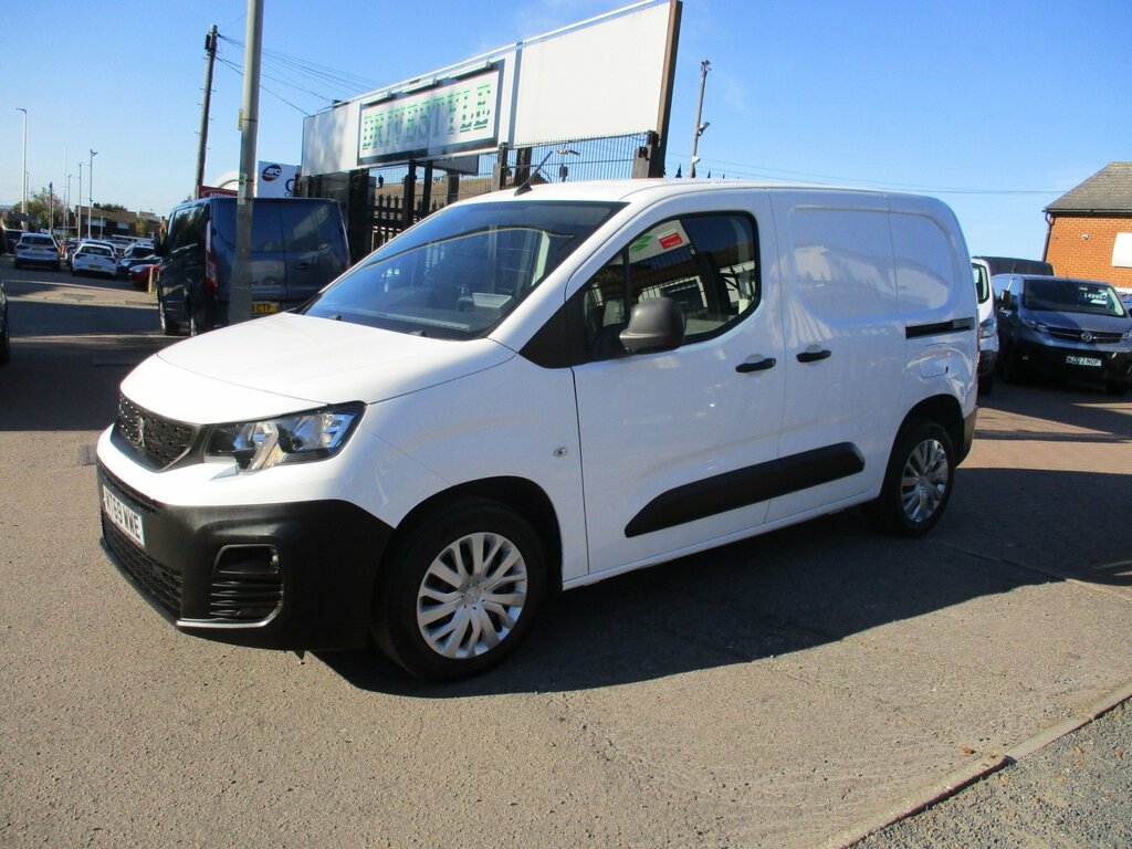 Peugeot Partner 1.5 Bluehdi 1000 Professional Standard Panel Van 5 MT69WWE White #5