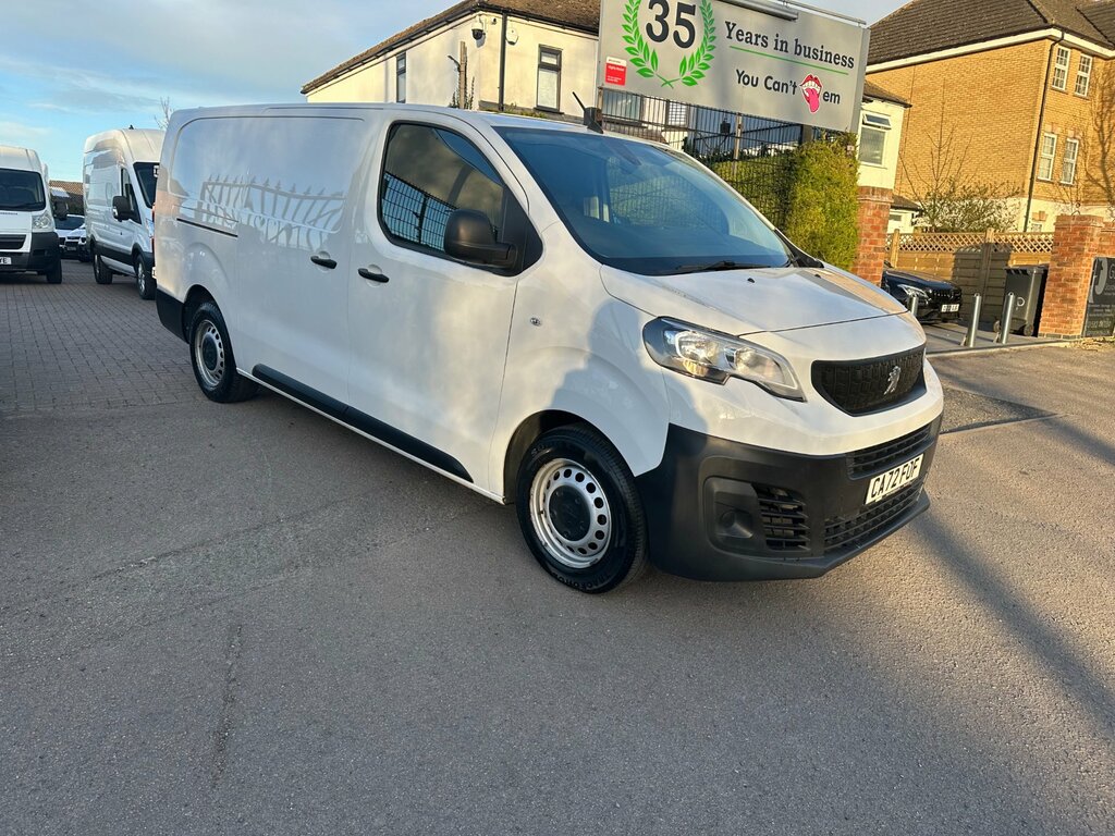 Peugeot Expert 1.5 Bluehdi 1000 Professional Premium Long Panel V CA72FOF White #2