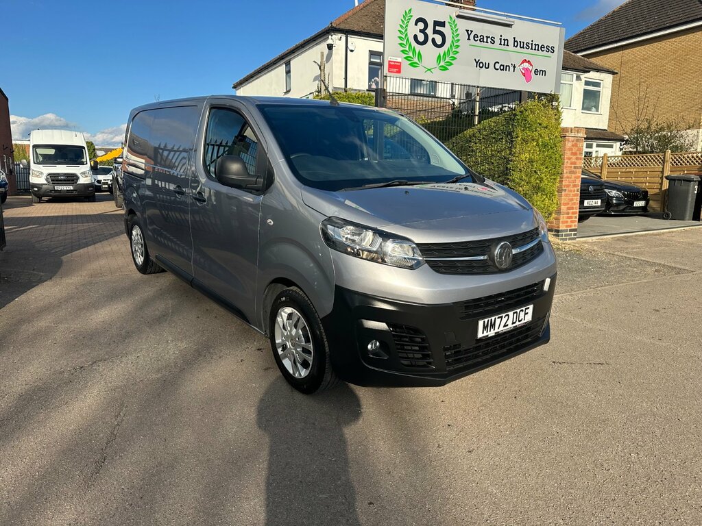 Vauxhall Vivaro 1.5 Turbo D 2900 Dynamic Panel Van 6Dr Manu Grey