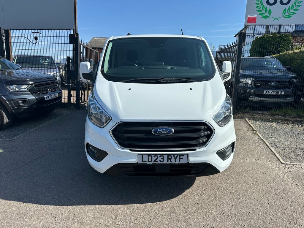 Ford Transit Custom 2.0 300 Ecoblue Limited Panel Van Manua LD23RYF White #3