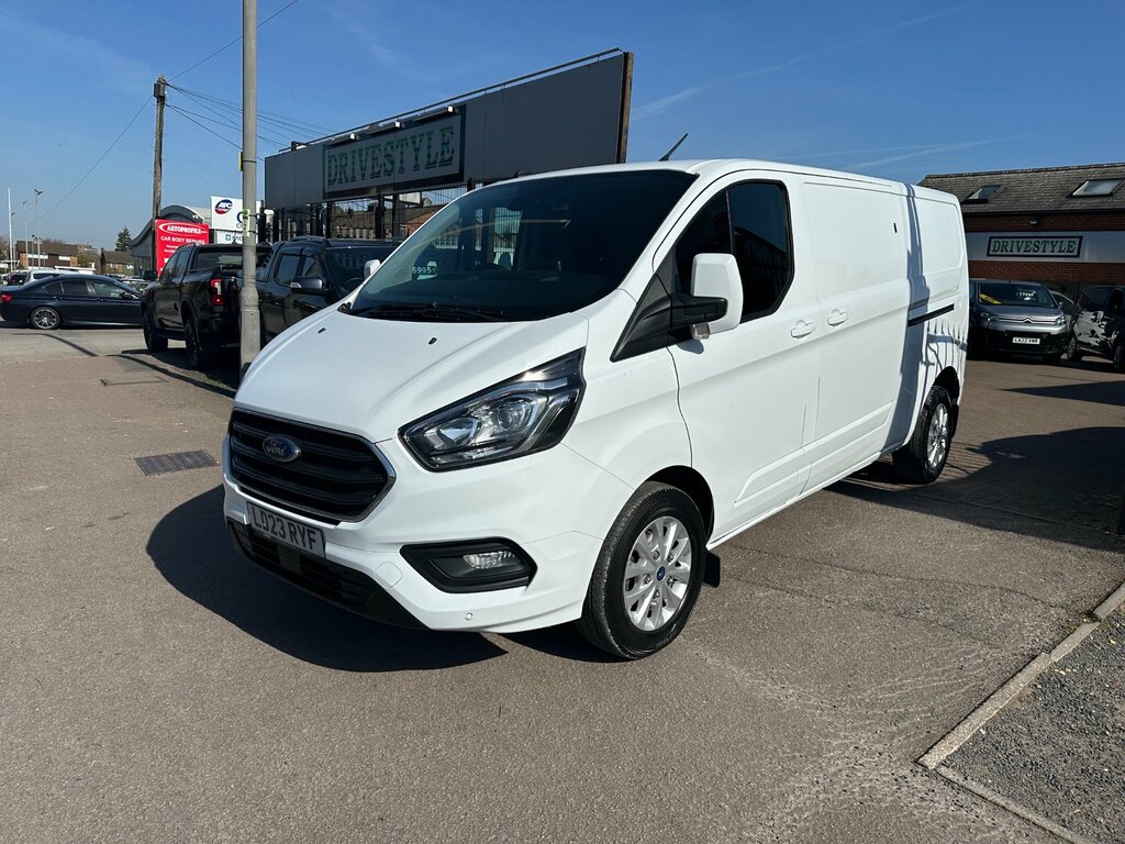Ford Transit Custom 2.0 300 Ecoblue Limited Panel Van Manua LD23RYF White #4