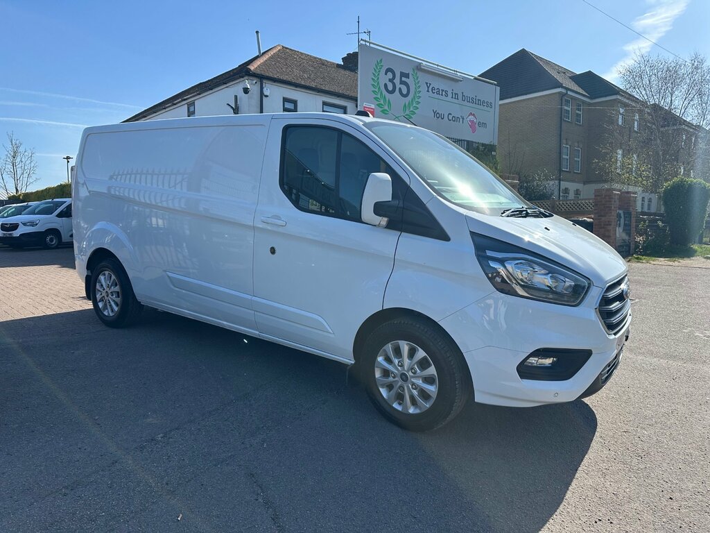 Ford Transit Custom 2.0 300 Ecoblue Limited Panel Van Manua White