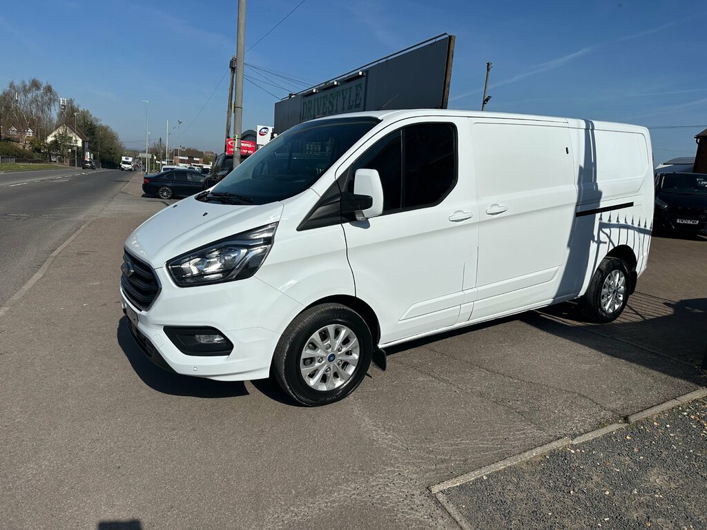 Ford Transit Custom 2.0 300 Ecoblue Limited Panel Van Manua LD23RYF White #5