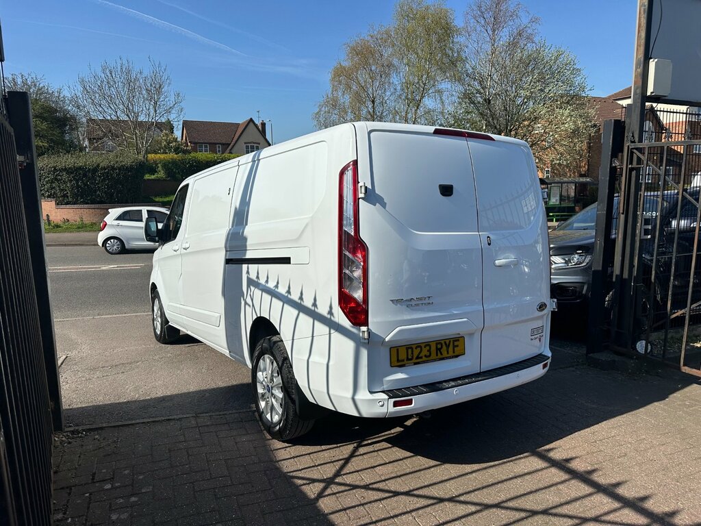 Ford Transit Custom 2.0 300 Ecoblue Limited Panel Van Manua LD23RYF White #6