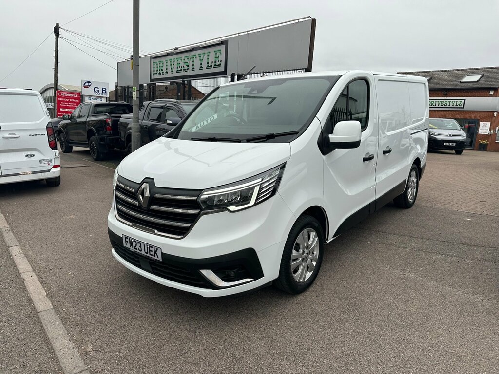 Renault Trafic 2.0 Dci Blue Sl28 Sport Panel Van Edc L FM23UEK White #3