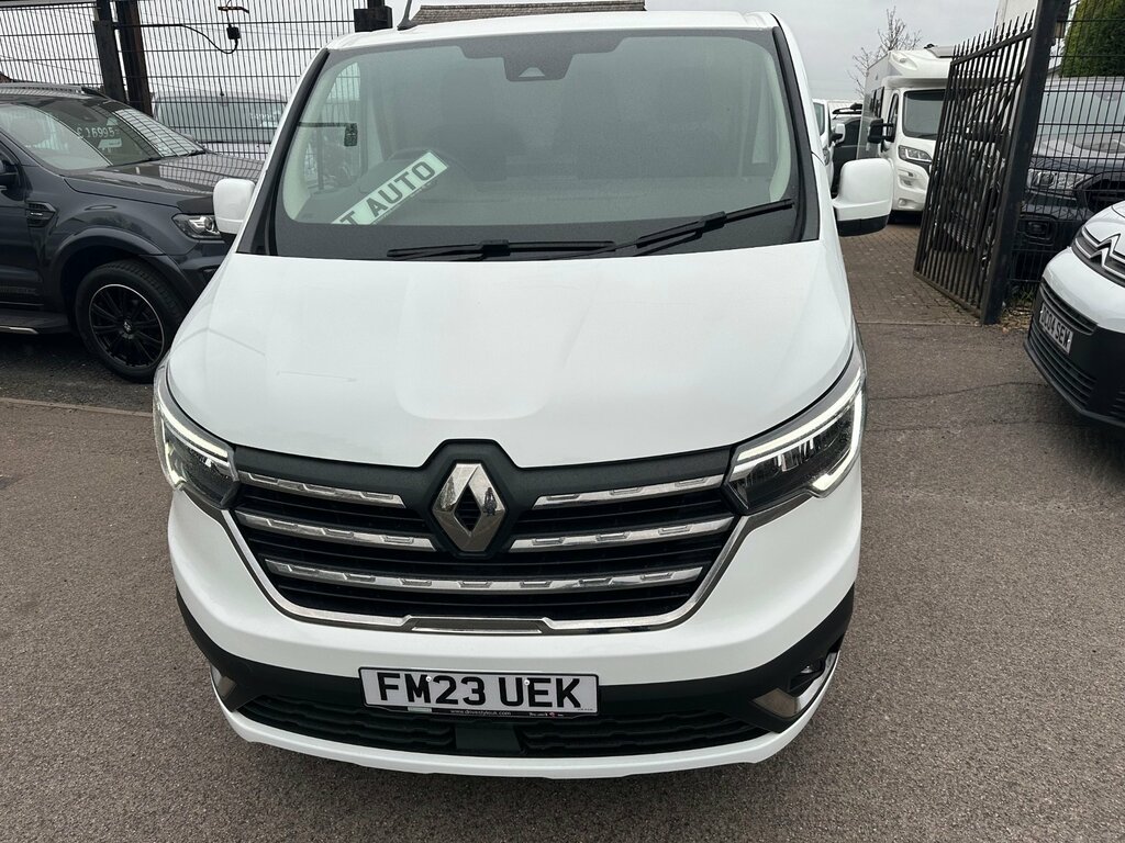 Renault Trafic 2.0 Dci Blue Sl28 Sport Panel Van Edc L FM23UEK White #5