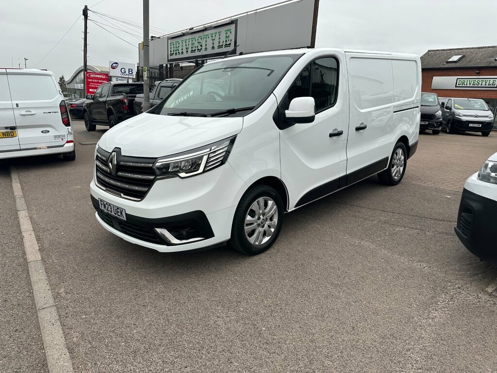 Renault Trafic 2.0 Dci Blue Sl28 Sport Panel Van Edc L FM23UEK White #4