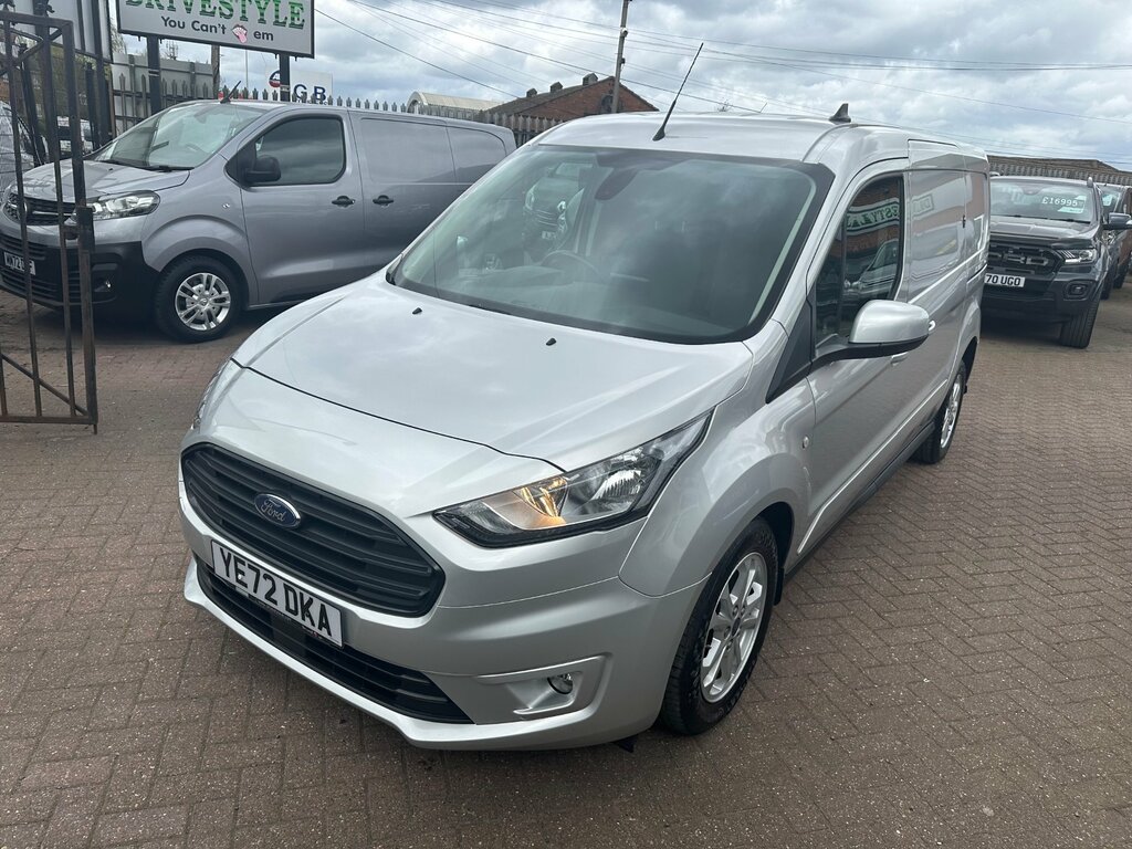 Ford Transit Connect 1.5 250 Ecoblue Limited Panel Van Silver #3