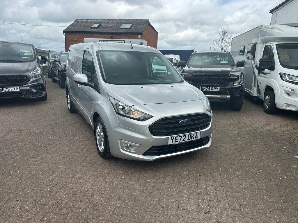 Ford Transit Connect 1.5 250 Ecoblue Limited Panel Van Silver #2