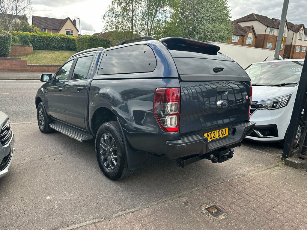 Ford Ranger 2.0 Ecoblue Wildtrak Pickup Double Cab YO21OKU Grey #6