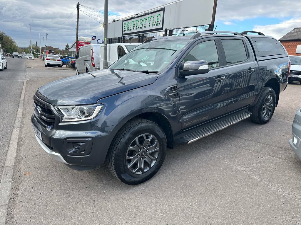 Ford Ranger 2.0 Ecoblue Wildtrak Pickup Double Cab YO21OKU Grey #5