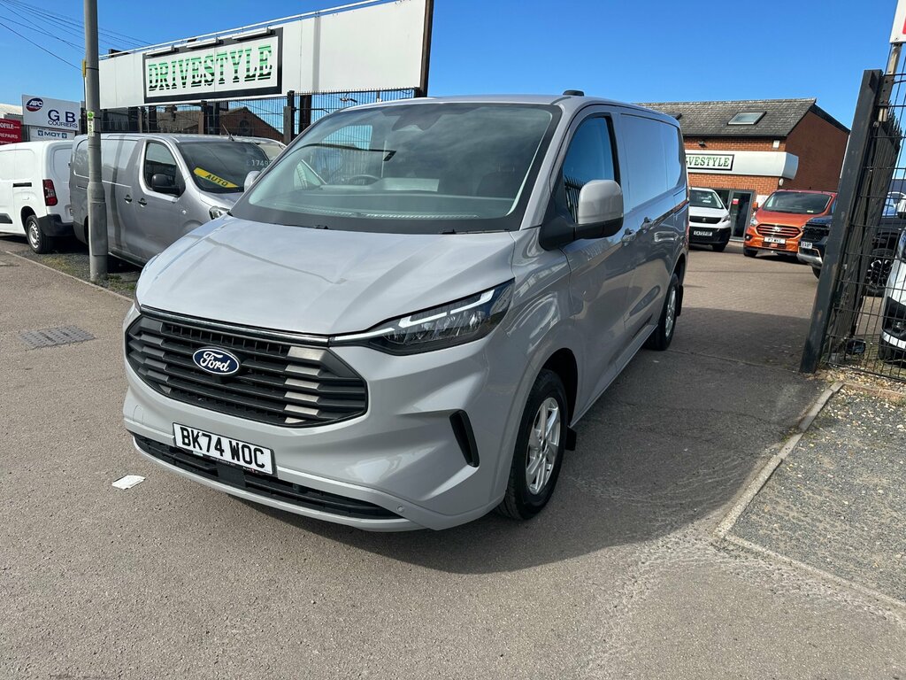 Ford Transit Custom 2.0 300 Ecoblue Limited Panel Van Manua BK74WOC Grey #6