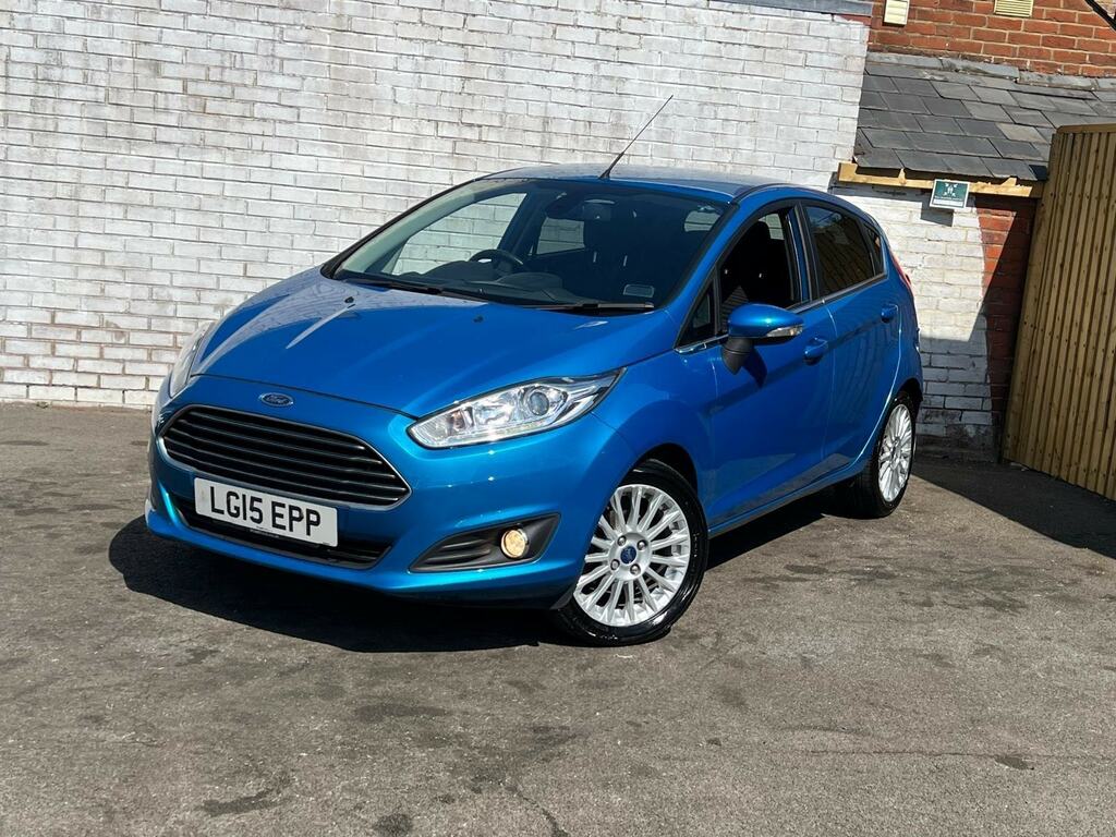 Ford Fiesta 1.0T Ecoboost Titanium Euro 6 Ss LG15EPP Blue #3