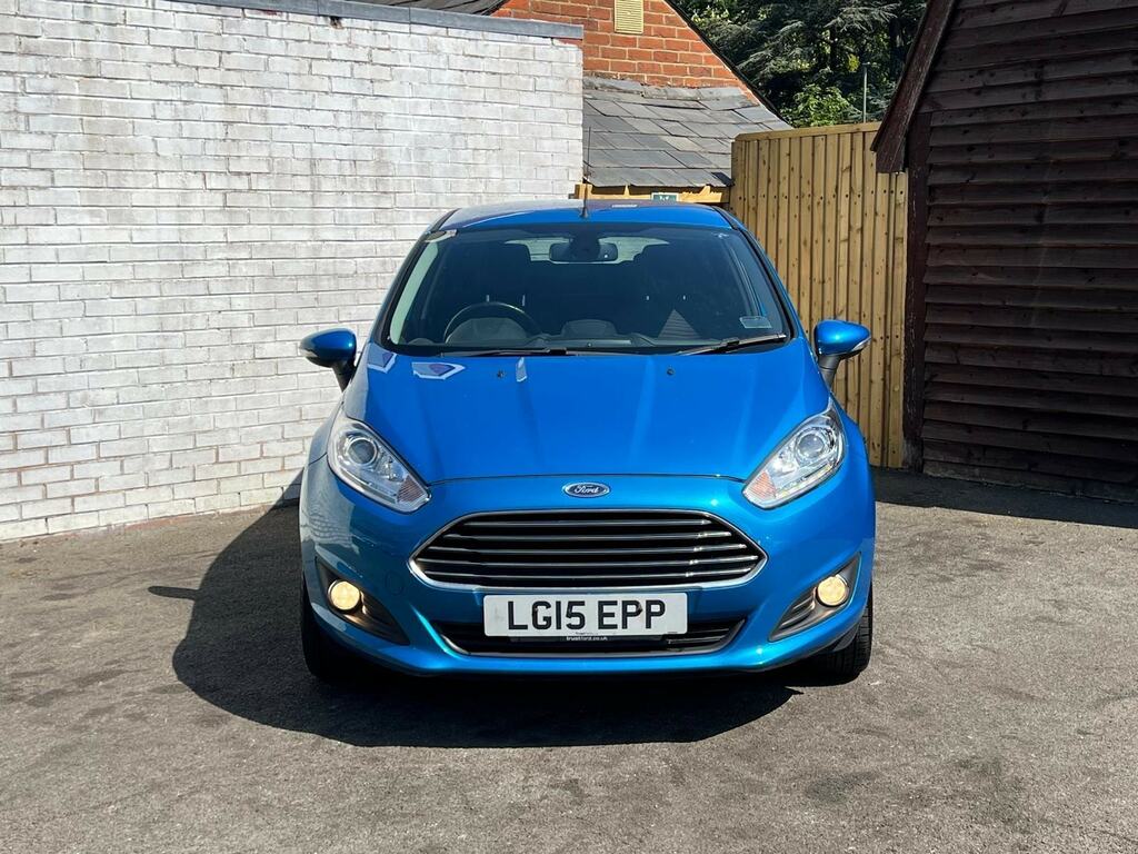 Ford Fiesta 1.0T Ecoboost Titanium Euro 6 Ss LG15EPP Blue #2