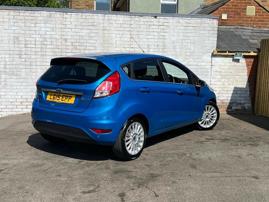 Ford Fiesta 1.0T Ecoboost Titanium Euro 6 Ss LG15EPP Blue #6