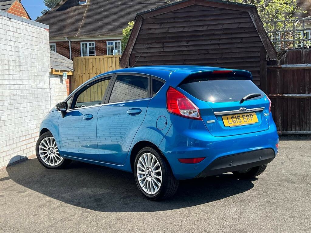 Ford Fiesta 1.0T Ecoboost Titanium Euro 6 Ss LG15EPP Blue #4